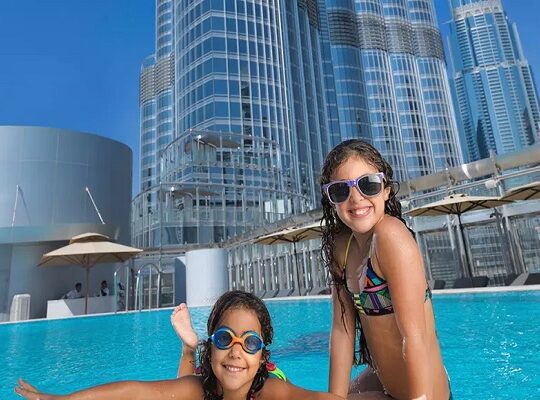 The Burj Club Rooftop Pool Access